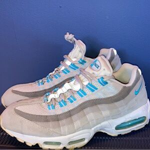 Nike Air Max 95’ OG (2011) Neutral Grey / Chlorine Blue , Size 12